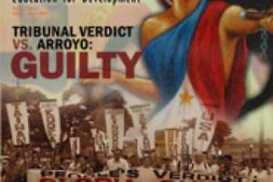 Tribunal verdict vs. Arroyo: GUILTY (March-April 2007)